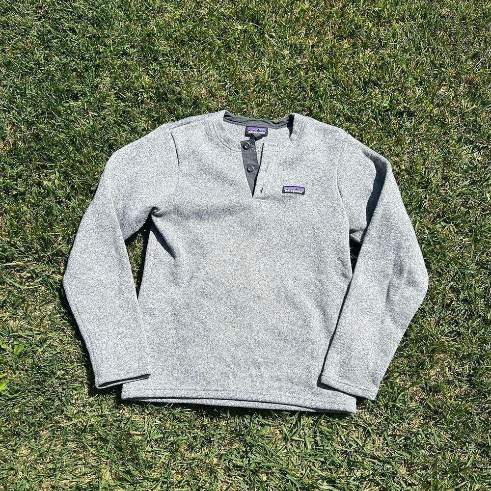 Patagonia Henley sweater mens size S winter gorpcore y2k